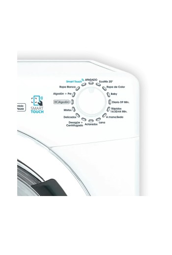 LAVARROPAS FRONTAL CANDY 8KG 1200RPM GVS128TC3-12 BLANCO (ARG)