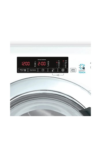 LAVARROPAS FRONTAL CANDY 8KG 1200RPM GVS128TC3-12 BLANCO (ARG)